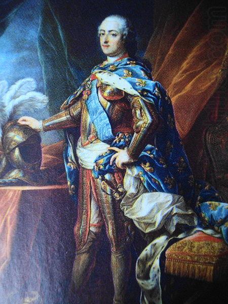 Jean Baptiste van Loo Portrait of Louis XV of France china oil painting image